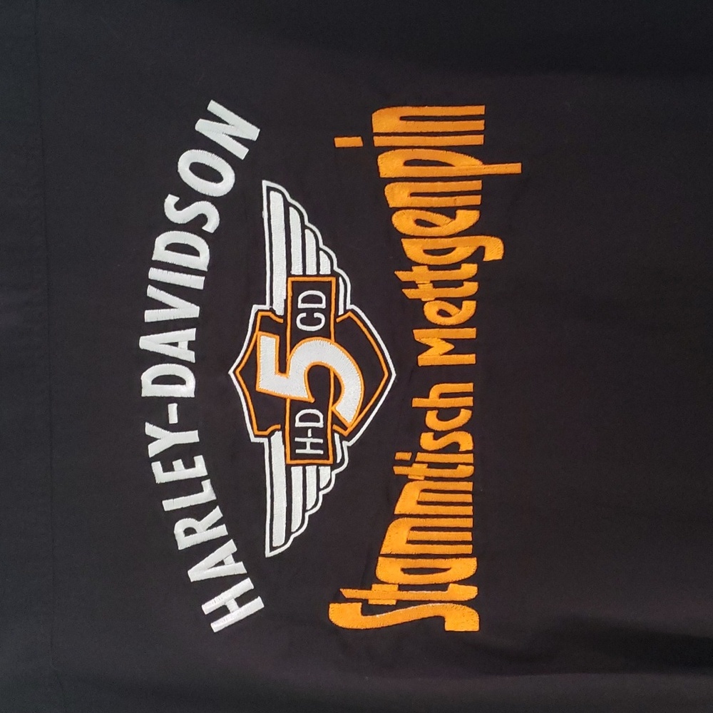 German Harley Davidson shirt